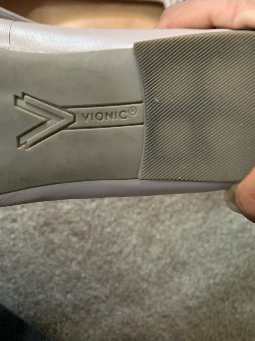 Vionic Klara Women’s Ballet Flats Sz 8 Light Lavender Leather Slip—on Coquette - Picture 3 of 14